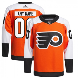 NHL Philadelphia Flyers Drakter Custom Adidas Autentisk 2023-24 hjem oransje